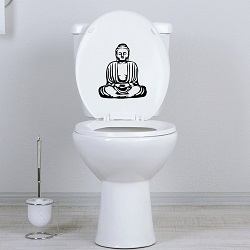 Boeddha op wc