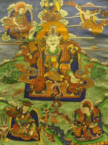 Padmasambhava, de schrijver van het Tibetaans dodenboek