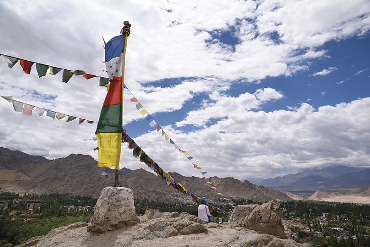 Gebedsvlaggen Ladakh
