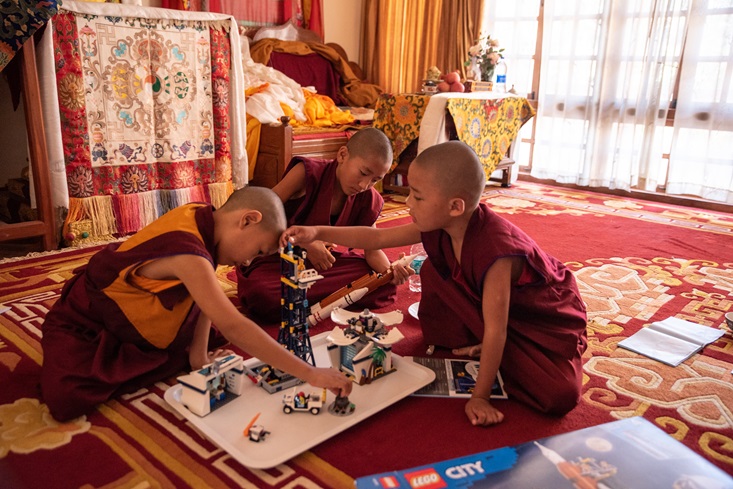 Kinderen Tibetaans boeddhisme